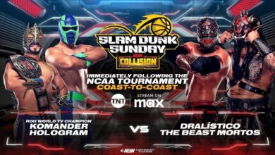 AEW Collision Slam Dunk Sunday (3/23/2025) Results: Titanes del Aire vs. LFI, Trios Title Bout, More