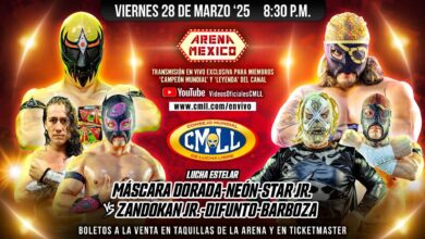 CMLL Viernes Espectacular (3/28/2024) Results: Star Jr. & Sky Team vs. Galeón Fantasma, More
