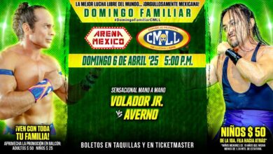 CMLL Domingo Familiar (4/7/2025) Results: Volador Jr. vs. Averno,, Zandokan Jr, Las Infernales, More