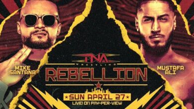 Mike Santana vs. Mustafa Ali Added to TNA Rebellion