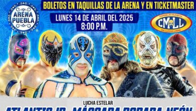 CMLL Lunes Clásico (4/14/2025) Results: Atlantis Jr. & Sky Team vs. El Galeón Fantasma, More