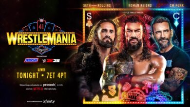 WWE WrestleMania 41 Saturday (4/19/2025) Results: Seth Rollins vs. Roman Reigns vs. CM Punk, More