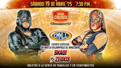 CMLL Sábado De Coliseo (4/19/2025) Results: Skadi vs Zeuxis, Infernales, Atlantis Jr, Bárbaros, More