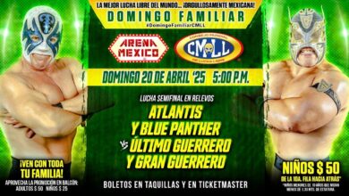 CMLL Domingo Familiar (4/20/2025) Results: Atlantis & Blue Panther vs. Guerreros Laguneros, More