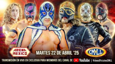 CMLL Martes de Arena Mexico (4/22/2025) Results: Star Jr., Neón & Atlantis Jr. vs. Galeón Fantasma