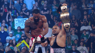 Street Profits Win TLC Match On WWE SmackDown, Use Prosthetic Leg And Hit Mid-Air Spear Through Table