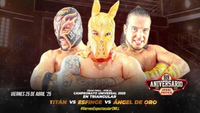 CMLL Arena Mexico 69th Anniversary Show (4/25/2025) Results: Universal Title Finals, KUSHIDA, More