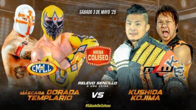 CMLL vs. MLW In Arena Coliseo (5/3/2025) Results: Máscara Dorada & Tempario vs. KUSHIDA & Kojima