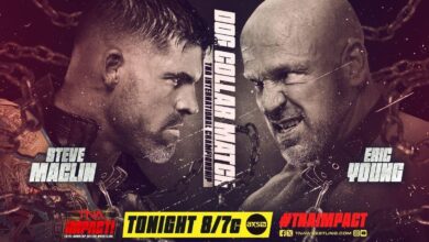 TNA iMPACT! (5/8/2025) Results: Steve Maclin vs Eric Young Dog Collar Match, Trick Williams Appears
