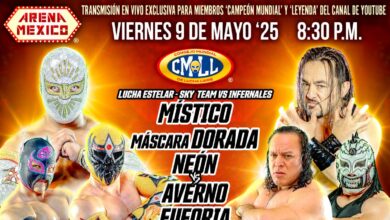 CMLL Viernes Espectacular (5/9/2025) Results: Sky Team vs. Infernales, Satoshi Kojima, Zeuxis, More