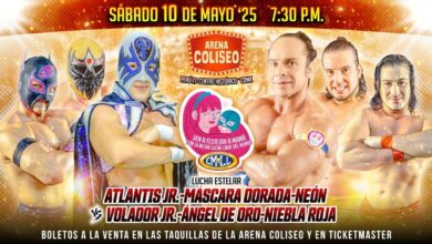 CMLL Sábado De Coliseo (5/10/2025) Results: Atlantis Jr & Sky Team vs. Volador Jr & Hermanos Chávez