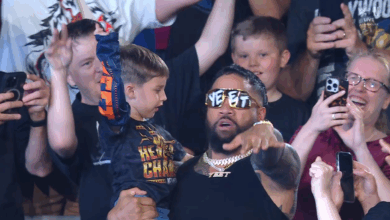 Video Shows Jey Uso ‘Yeeting’ On Beat With A Young Fan