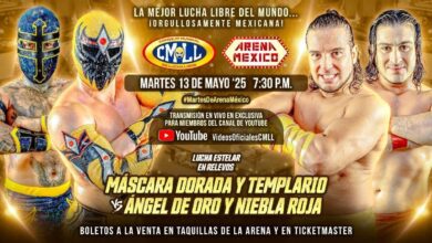 CMLL Martes de Arena Mexico (5/13/2025) Results: Templario & Máscara Dorada vs Hermanos Chávez, More