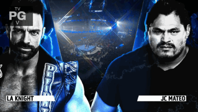 JC Mateo (Jeff Cobb) Competes Against LA Knight In WWE Debut Match On WWE SmackDown