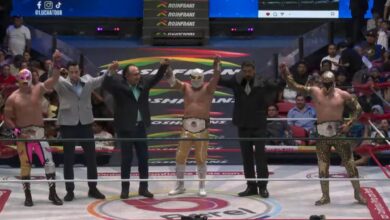 Sky Team Defeat Los Infernales To Win CMLL World Trios Titles on 5/16 CMLL Viernes Espectacular