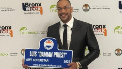 Damian Priest Honored By Bronx Walk of Fame