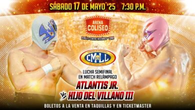 CMLL Sábado De Coliseo (5/17/2025) Results: Atlantis Jr. vs. Hijo de Villano III, Místico, More Set