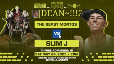 Slim J vs. The Beast Mortos Added To DEAN~!!!2 Lineup