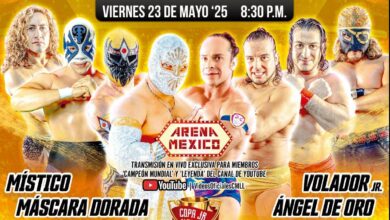 CMLL Viernes Espectacular (5/23/2025) Results: Copa Jr. VIP Eliminator, Esfinge vs. Rugido, More Set