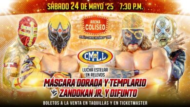 CMLL Sábado De Coliseo (5/24/2025) Results: Máscara Dorada & Templario vs. Galeón Fantasma, More