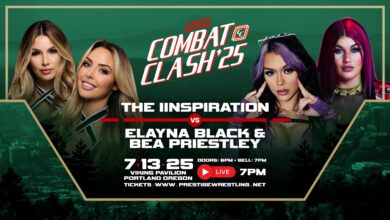 The IInspiration vs. Bea Priestley & Elayna Black Announced For Prestige Wrestling’s July 13th Show