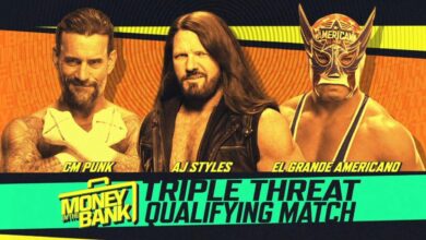 CM Punk vs. AJ Styles vs. El Grande Americano Money In The Bank Qualifier Added To WWE Raw