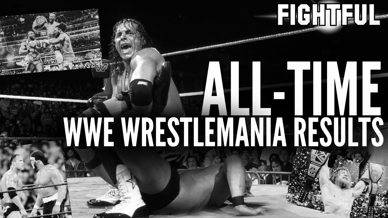 All-Time WWE WrestleMania Results