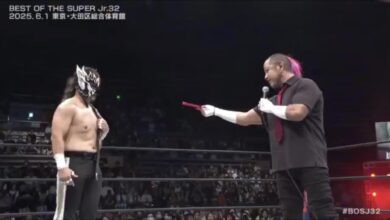 Jun Kasai Addresses El Desperado At NJPW BOSJ Final Show