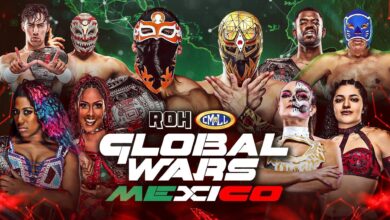 ROH x CMLL Global Wars Mexico (6/26/2025) Results: Bandido, Persephone, Blue Panther, Titán, More