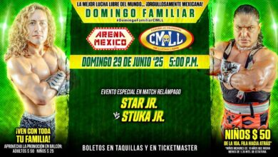 CMLL Domingo Familiar (6/29/2025) Results: Star Jr vs. Stuka Jr, Hechicero, Fuerza Tapatía, More Set
