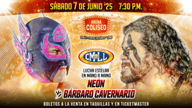 CMLL Sábado De Coliseo (6/7/2025) Results: Neón vs. Bárbaro Cavernario Headlines, Felinos, Titán