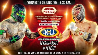 CMLL Viernes Espectacular (6/13/2025) Results: Templario vs. Titán, Atlantis Jr Teams with Sky Team