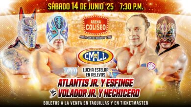 CMLL Sábado De Coliseo (6/14/2025) Results: Atlantis Jr. & Esfinge vs. Volador Jr. & Hechicero, More