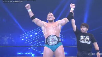 Oleg Boltin Ends Konosuke Takeshita’s Reign As NEVER Openweight Champion At NJPW Dominion