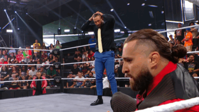 Luca Crusifino Hits Tony D’Angelo By Mistake While Aiming For Stacks In Brawl On WWE NXT
