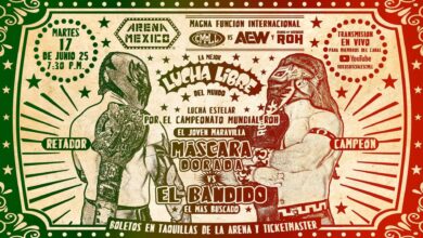 CMLL vs. AEW & ROH (6/17/2025) Results: Máscara Dorada vs Bandido, Hologram, Don Callis Family, More