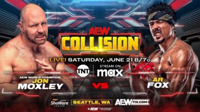 AEW Collision (6/21/2025) Results: Jon Moxley vs. AR Fox, Swerve Strickland, Athena, Paragon, More