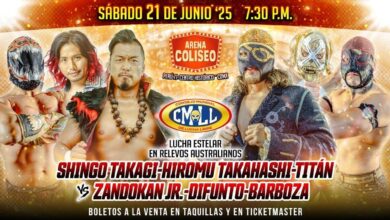 CMLL Sábado De Coliseo (6/21/2025) Results: Shingo Takagi, Titán & Hiromu Takahashi vs Galeón Fantasma