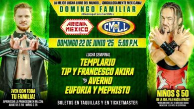 CMLL Domingo Familiar (6/22/2025) Results: United Empire vs. Infernales, Shingo Takagi, Titán, More