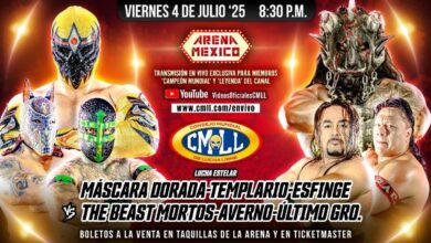 CMLL Viernes Espectacular (7/4/2025) Results: The Beast Mortos, Máscara Dorada, Dark Silueta, More