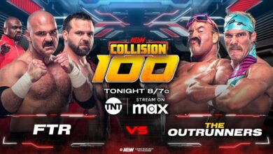 AEW Collision 100 (7/5/2025) Results: FTR vs Outrunners, Kyle Fletcher, Místico, Athena, More Set