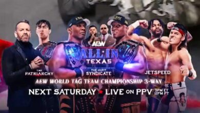 The Patriarchy (Nick Wayne And Christian Cage) Added To AEW World Tag Title Match At AEW All In: Texas
