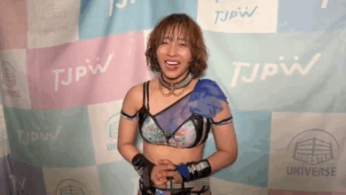 Yoshiko Hasegawa Competes In Her Final Match