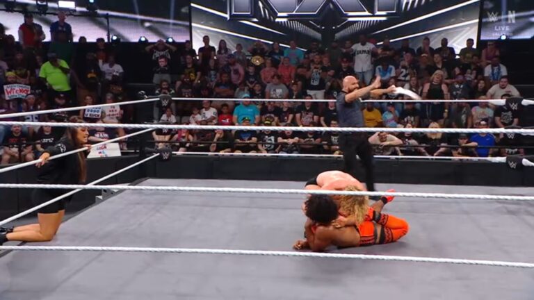 Wren Sinclair Throws In Towel For Tavion Heights On WWE NXT, Loss Keeps Him In No Quarter Catch Crew
