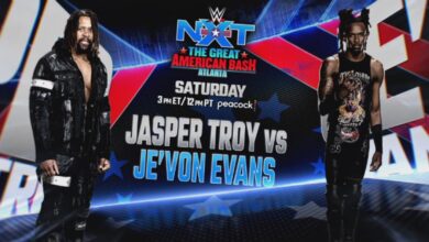Je’Von Evans vs. Jasper Troy Added To NXT Great American Bash