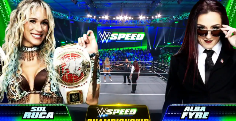 WWE Speed Women’s Championship Match Result: Sol Ruca vs Alba Fyre