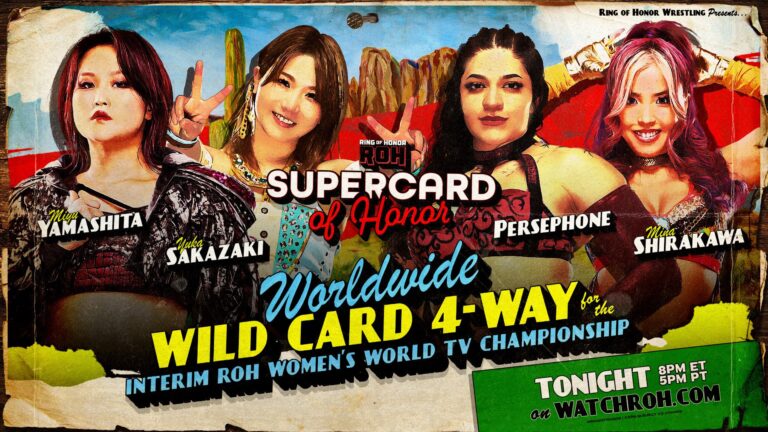 Mina Shirakawa, Miyu Yamashita, Yuka Sakazaki, And Persephone To Compete For Interim ROH Women’s TV Title At ROH Supercard Of Honor