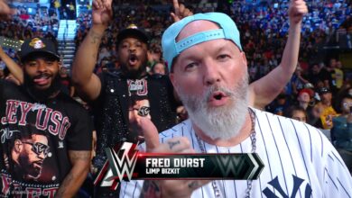 Fred Durst Attends WWE SmackDown