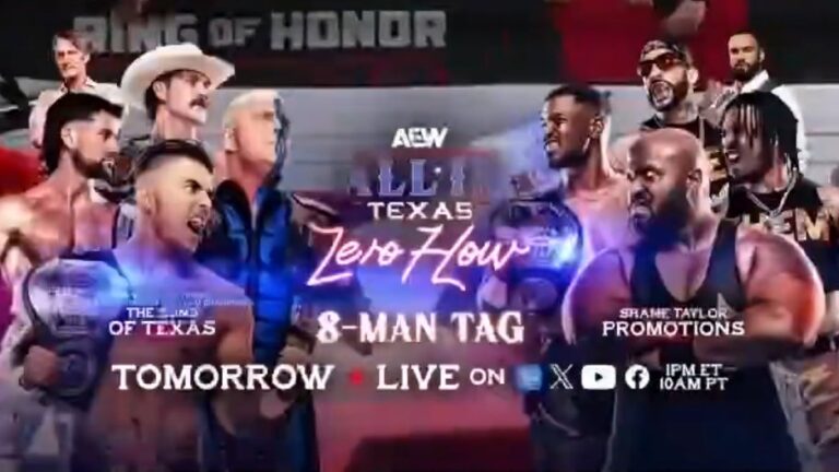 Von Erichs & Sons Of Texas vs. Shane Taylor Promotions Added To AEW All In Zero Hour