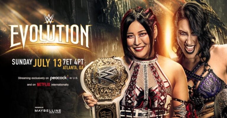 IYO SKY vs. Rhea Ripley Announced As WWE Evolution Main Event
